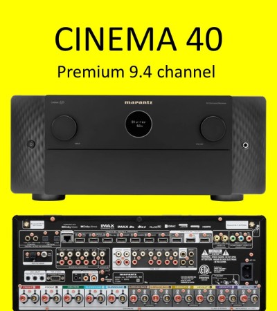 MARANTZ CINEMA 40 Premium 9.4频道每频道125瓦 MARANTZ CINEMA 40 Premium 9.4频道每频道125瓦